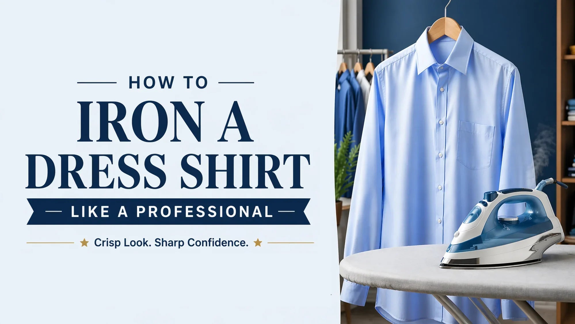 How to Iron a Formal Shirt Like a Professional | Step-by-Step Guide How to Iron a Formal Shirt Like a Professional | Step-by-Step Guide