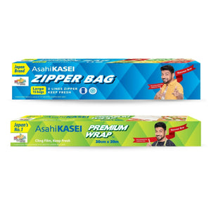 Buy Food Wraps "Premium Wrap 30Cm And Large Zipper Bag Combo" by Sunbeam combo, Default Title