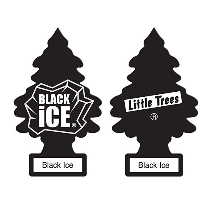 Little Trees New Car Scent, Royal Pine, Black Ice Car Air Freshener Combo