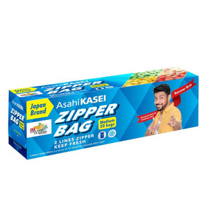 Buy Food Wraps "Zipper Bag" by Asahi Kasei, Medium Zipper Bag | 20 Bags