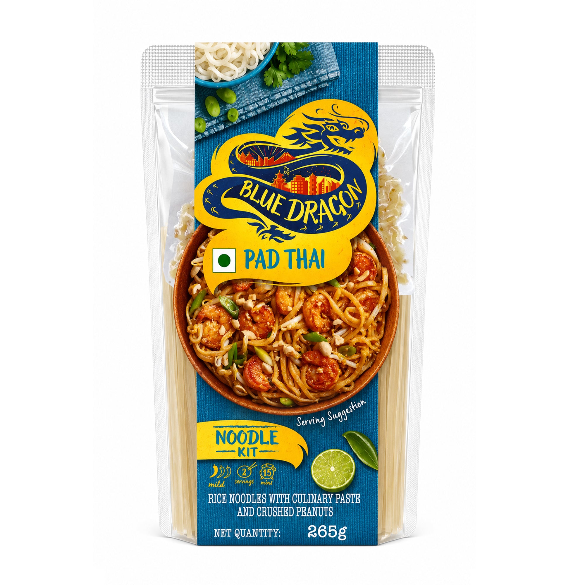 Blue Dragon Pad Thai Noodle Kit | 265g