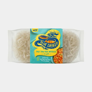 Blue Dragon Pad Thai Rice Noodles, 4 nests, vegan, perfect for stir fry dishes