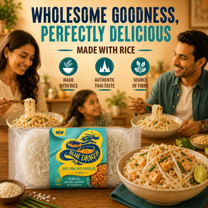 Blue Dragon Pad Thai Rice Noodles, wholesome and delicious, perfect for stir fry dishes with family