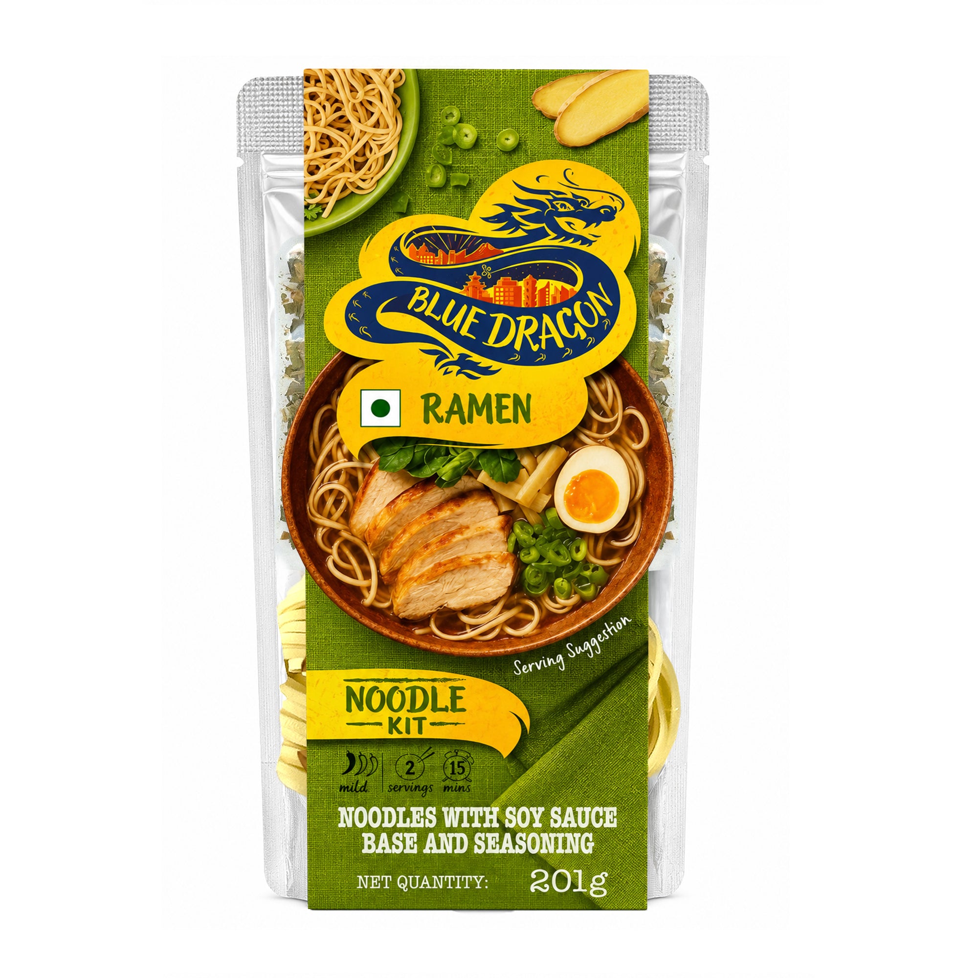 Blue Dragon Ramen Noodle Kit | 201g