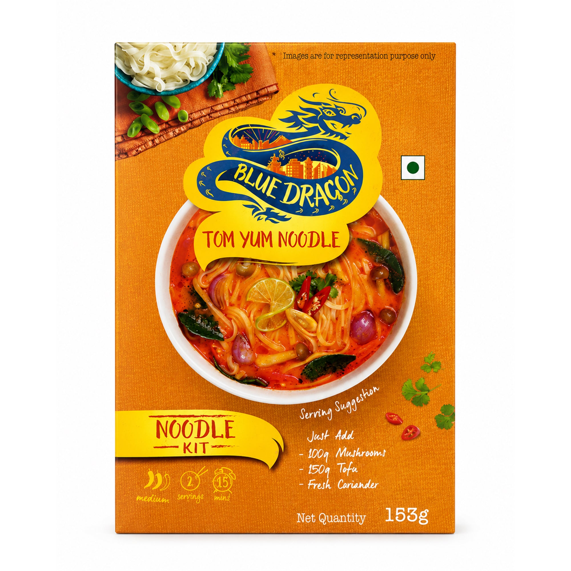 Blue Dragon Thai Tom Yum Noodle Kit | 153g