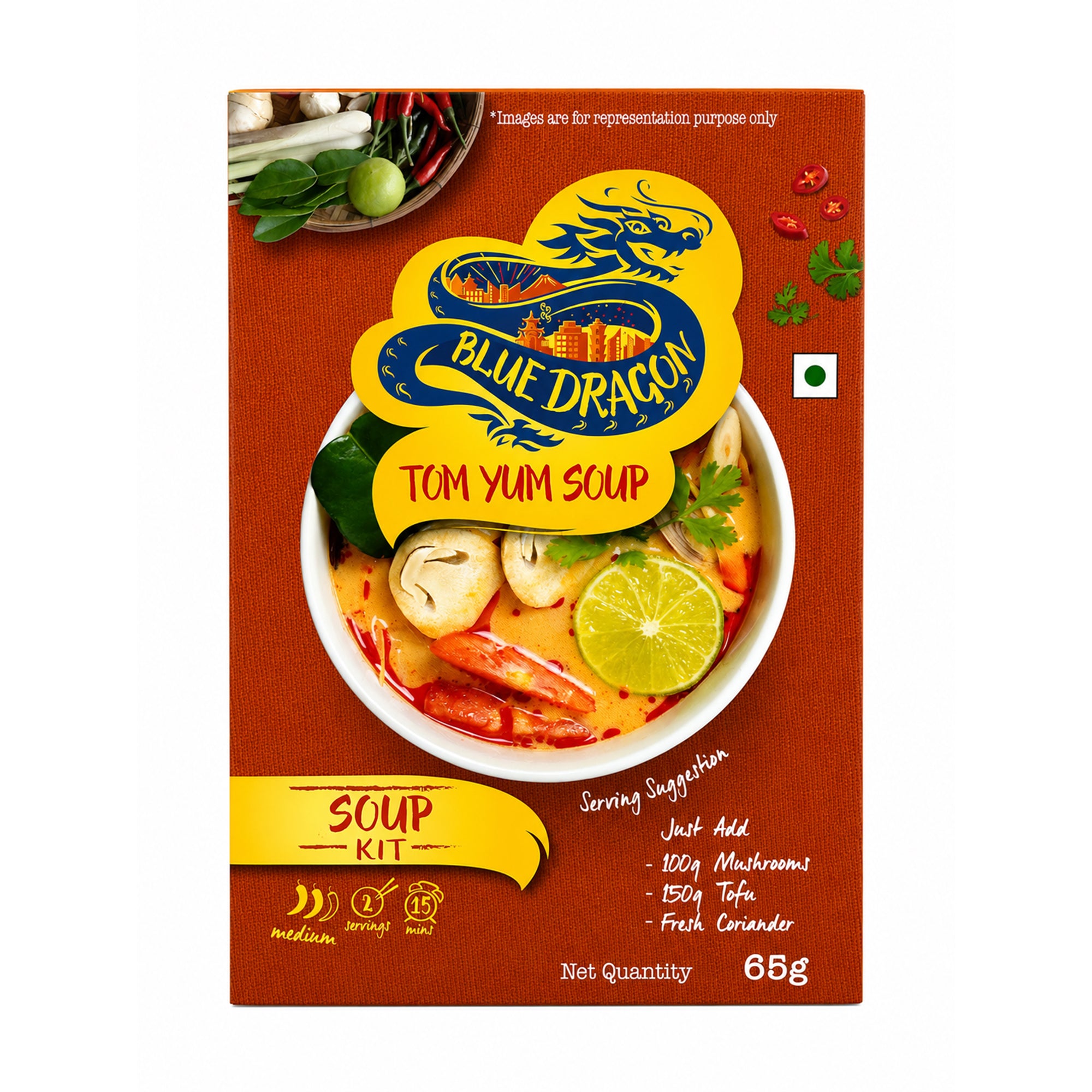 Blue Dragon Thai Tom Yum Soup Kit | 65g
