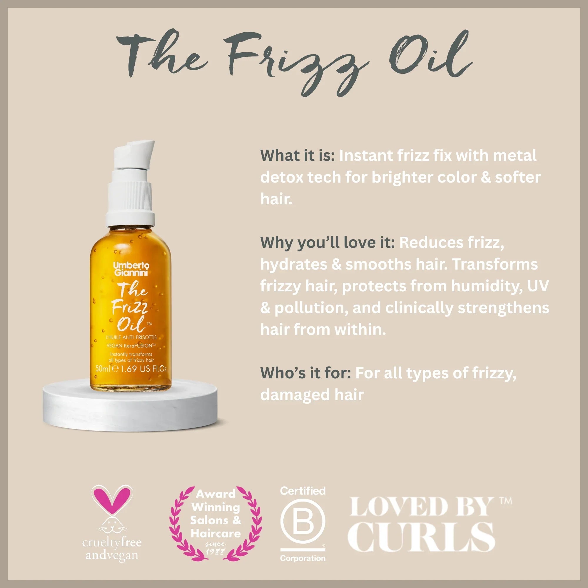 The Frizz Oil – 50 ml