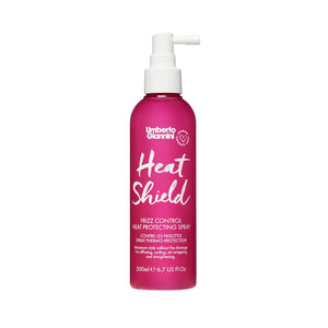 Umberto Giannini Heat Shield frizz control heat protecting spray bottle 200ml with white pump