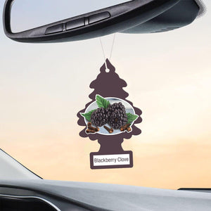 Little Trees Blackberry Clove Hanging Car Air Freshener
