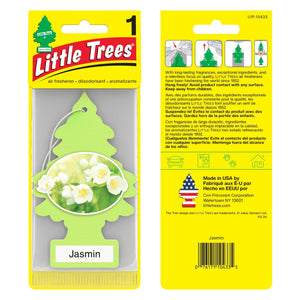 Buy Vehicle Air Fresheners "Car Air Freshener Jasmin Hanging" by Little Trees, Pack of 1