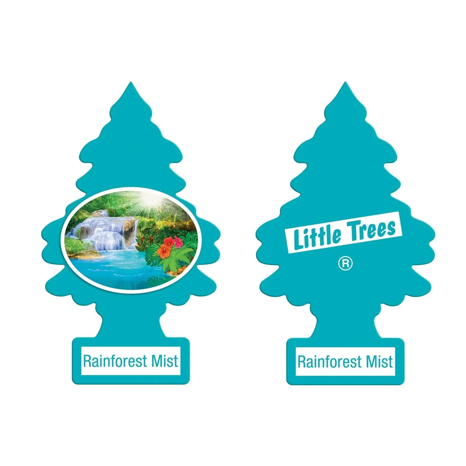 Buy Vehicle Air Fresheners "Car Air Freshener Rainforest Mist Hanging" by Little Trees, Pack of 4