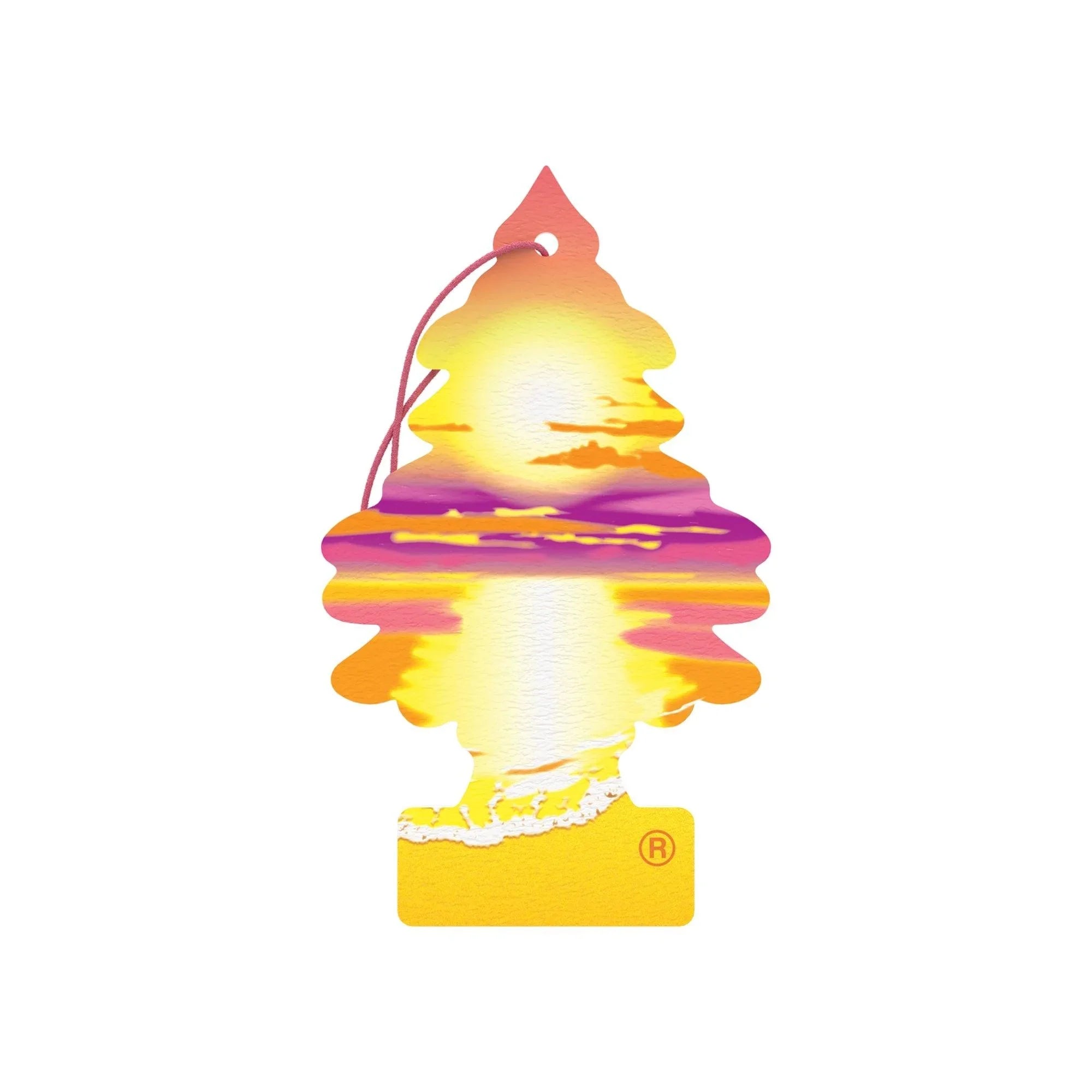 Car Air Freshener Sunset Beach Hanging