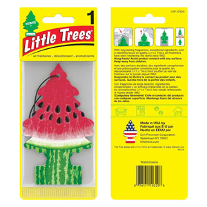 Buy Vehicle Air Fresheners "Car Air Freshener Watermelon Hanging" by Little Trees, Pack of 1