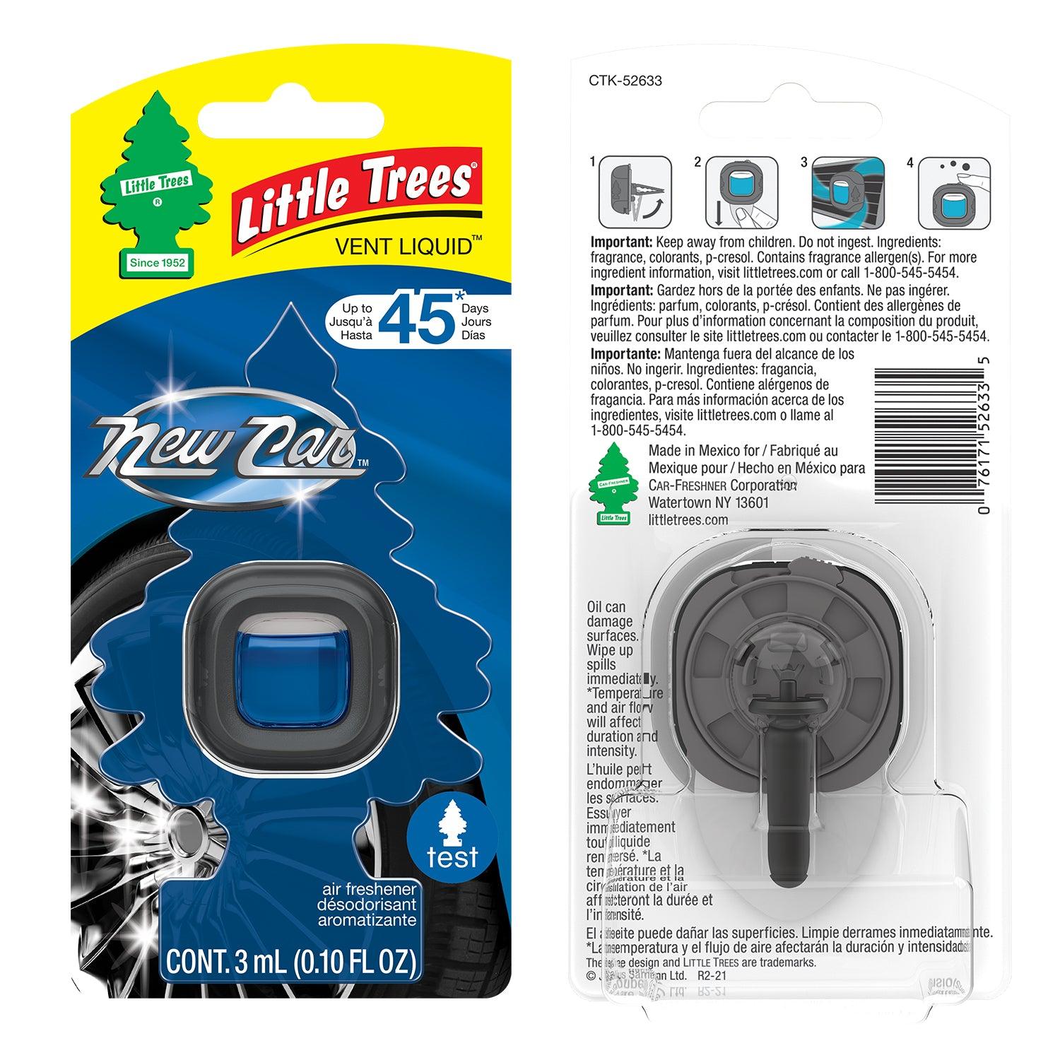 Little Trees Air Freshener New Car Scent Vent Liquid
