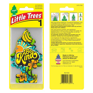 Little Trees Be Kind air freshener in vibrant packaging, sold by Sunbeam Merchantile Ventures.