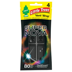 Little Trees Supernova Vent Wrap air freshener 4-pack, imported FMCG product at Sunbeam