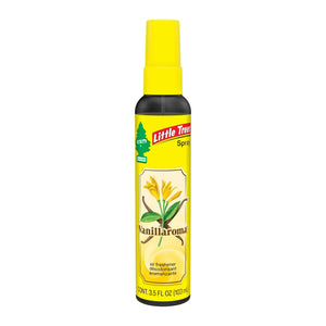 Little Trees Vanillaroma air freshener spray, 3.5 fl oz, vanilla scent for home or car