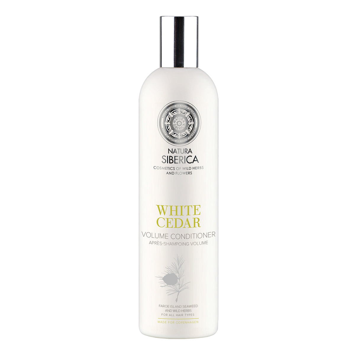 Natura Siberica Copenhagen White Cedar Volume Conditioner 400 ml | For Fine & Flat Hair
