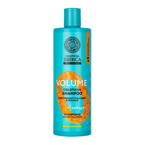 Oblepikha Siberica Professional Volume Shampoo with collagen for all hair types