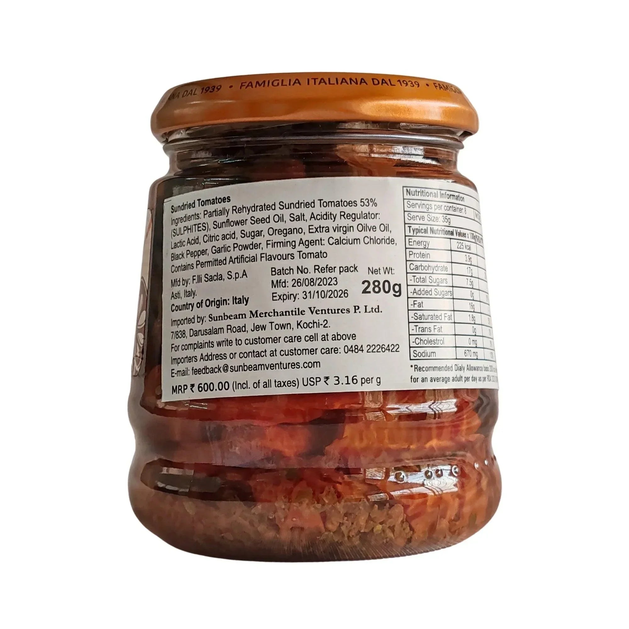 Antipasti Sundried Tomatoes