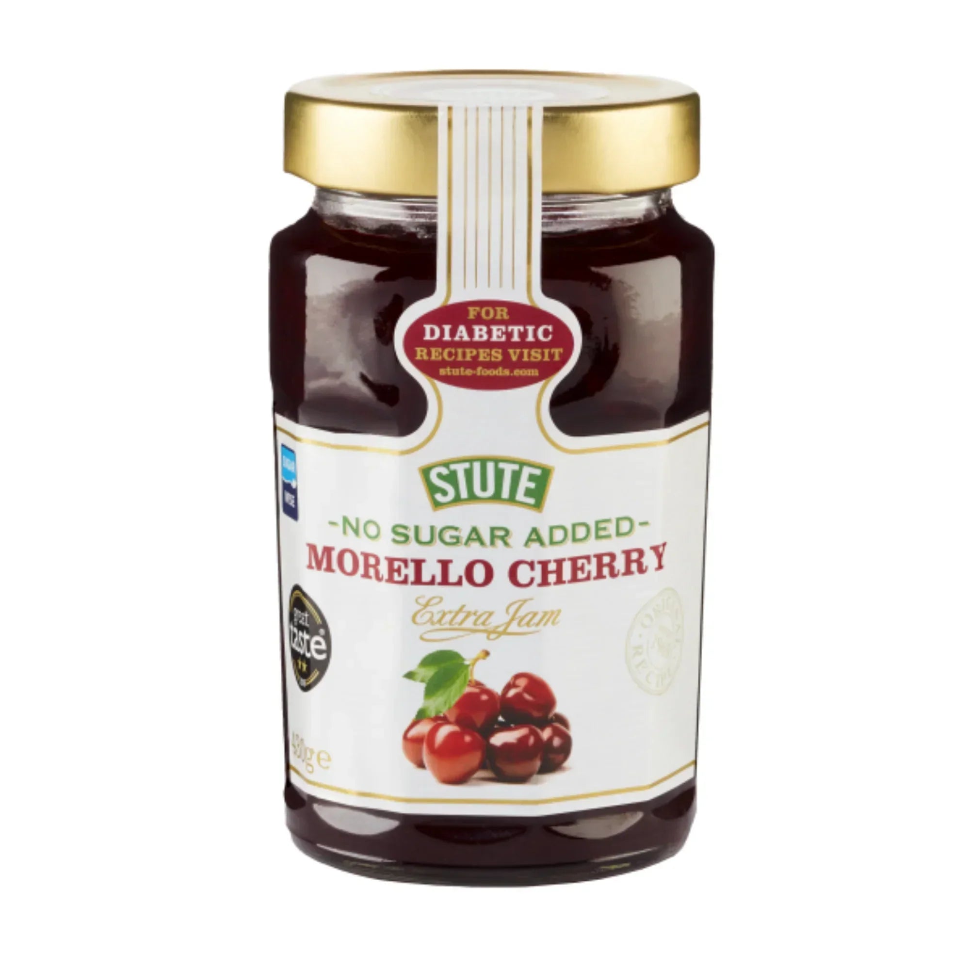 Stute No Sugar Added Morello Cherry Jam