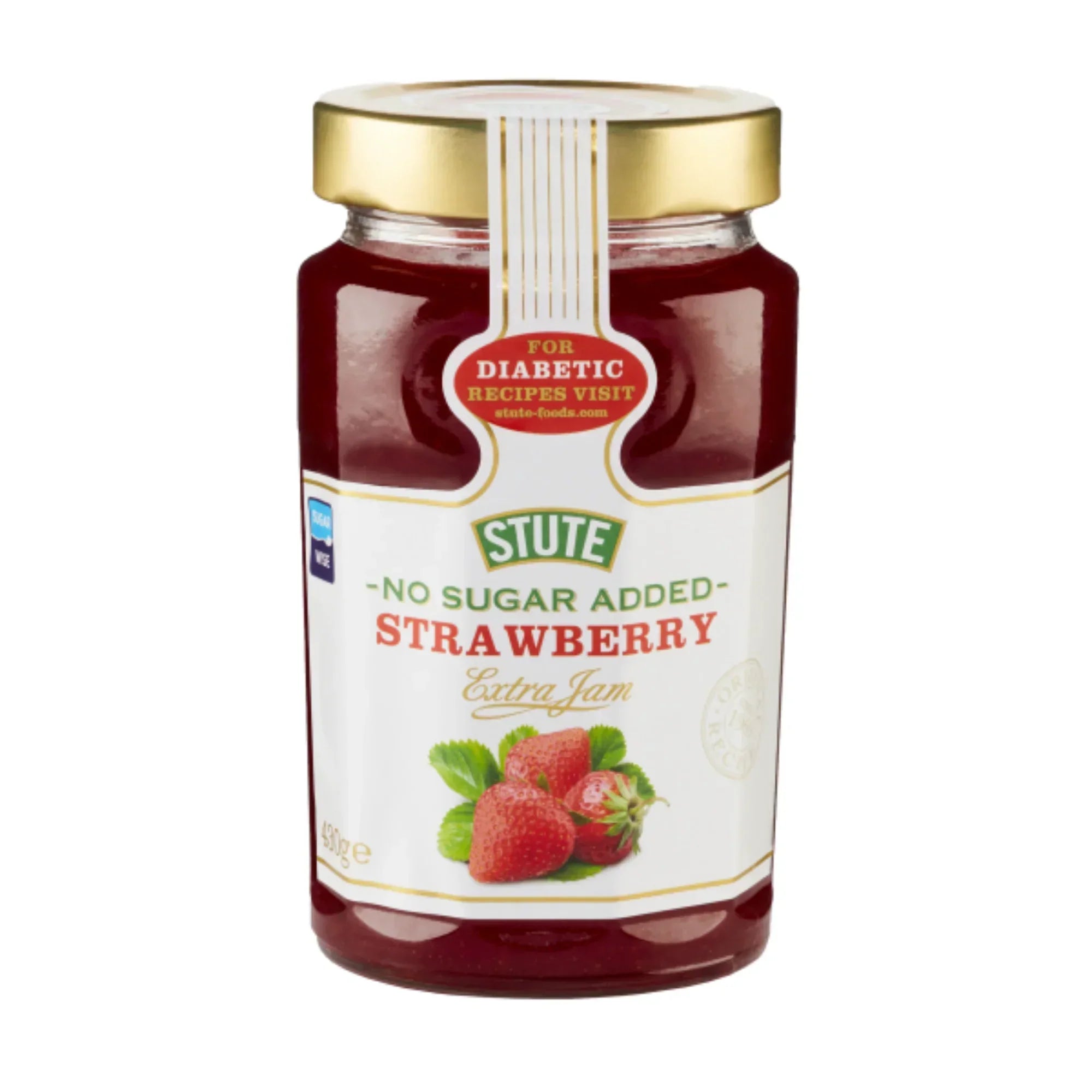Stute No Sugar Added Strawberry Jam
