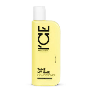 ICE Professional Tame My Hair Conditioner in a yellow bottle
