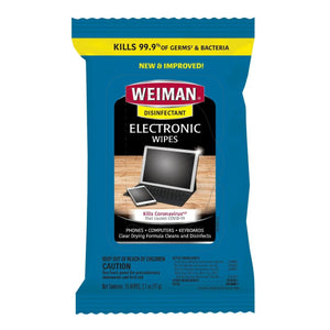 Buy Household Cleaning Supplies "Disinfectant Electronic Wipes" by WEIMAN, Default Title