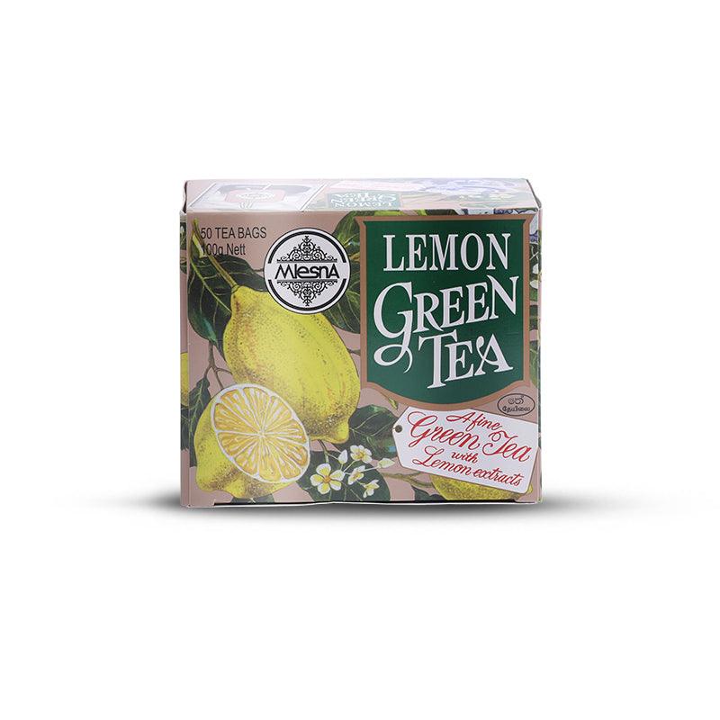 Buy Tea & Infusions "Lemon Green Tea" by Mlesna, Pack of 2