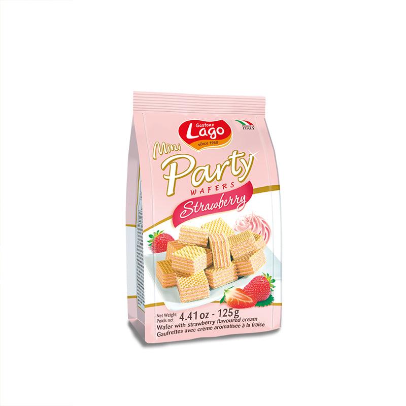 Strawberry Cream Mini Party Wafers