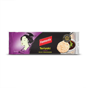 Buy Puffed Rice Cakes "Teriyaki Rice Crackers" by Fantastic, Pack of 2