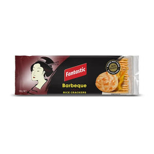 Buy Puffed Rice Cakes "Bbq Rice Crackers" by Fantastic, Pack of 2