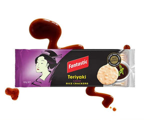 Buy Puffed Rice Cakes "Teriyaki Rice Crackers" by Fantastic, Pack of 1