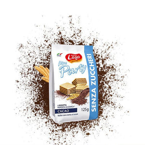 Buy Snack Foods "Cocoa Cream Sugar Free Mini Party Wafers" by Gastone Lago, Default Title