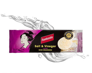 Buy Puffed Rice Cakes "Salt And Vinegar Rice Crackers" by Fantastic, Pack of 1