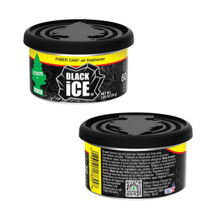 Buy Vehicle Air Fresheners "Car Air Freshener Black Ice Fiber Can" by Little Trees, Pack of 2