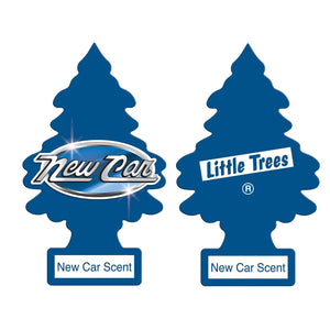 Buy Vehicle Air Fresheners "Car Air Freshener New Car Scent Hanging" by Little Trees, Pack of 4