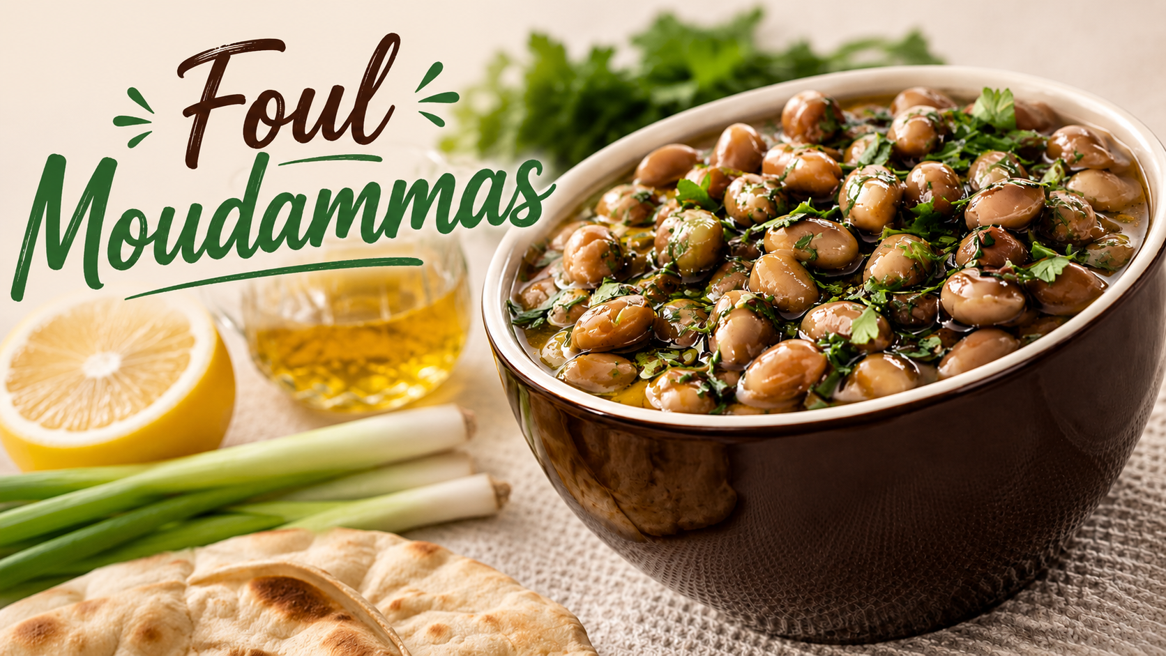 Authentic Foul Moudammas Recipe | Traditional Lebanese Broad Beans