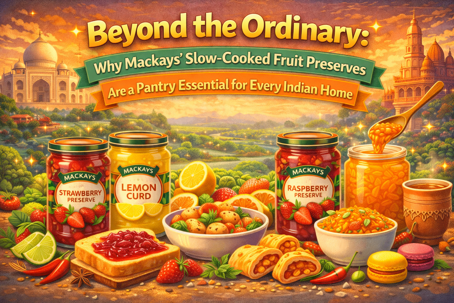Beyond the Ordinary: Why Mackays’ Slow-Cooked Fruit Preserves Are a Pantry Essential for Every Indian Home