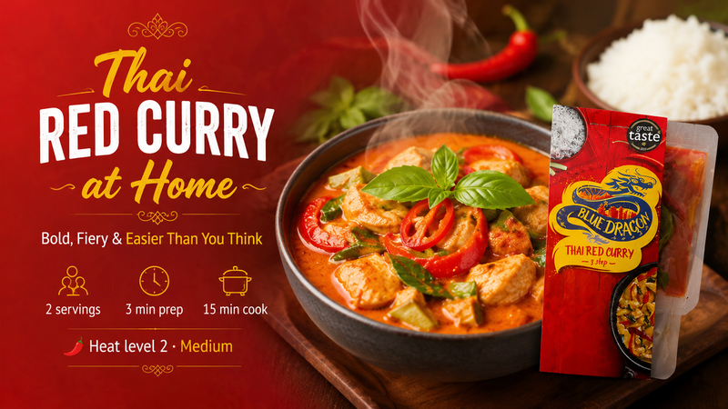 Thai Red Curry at Home in 15 Minutes - Bold, Fiery & Easier Than You Think