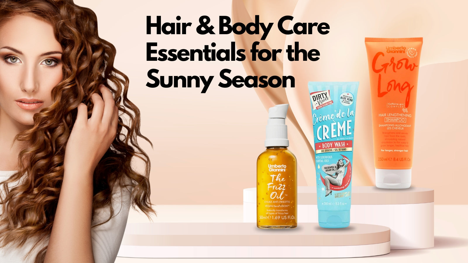 Summer Hair & Body Care Tips with Umberto Giannini & Dirty Works