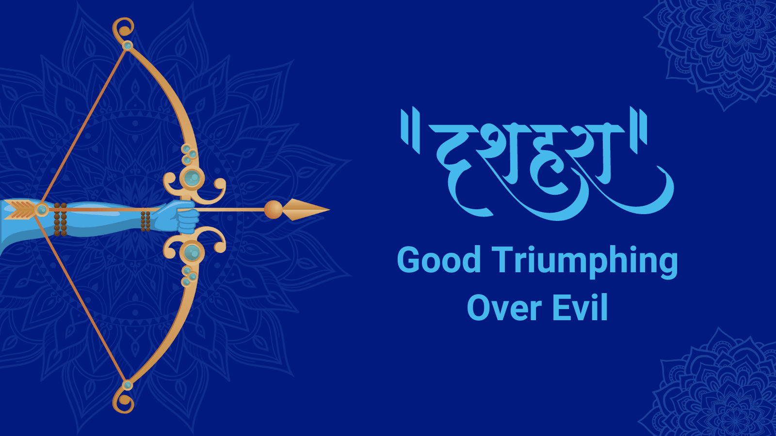 Dussehra - Good Triumphing Over Evil - Sunbeam Merchantile Ventures 