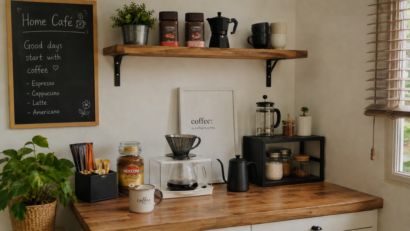 How to Build Your Home Café Corner (Without Buying Expensive Equipment)