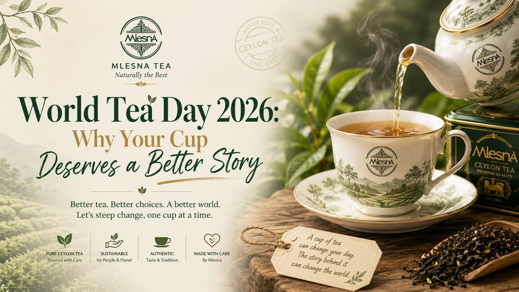 World Tea Day 2026: Why Your Cup Deserves a Better Story