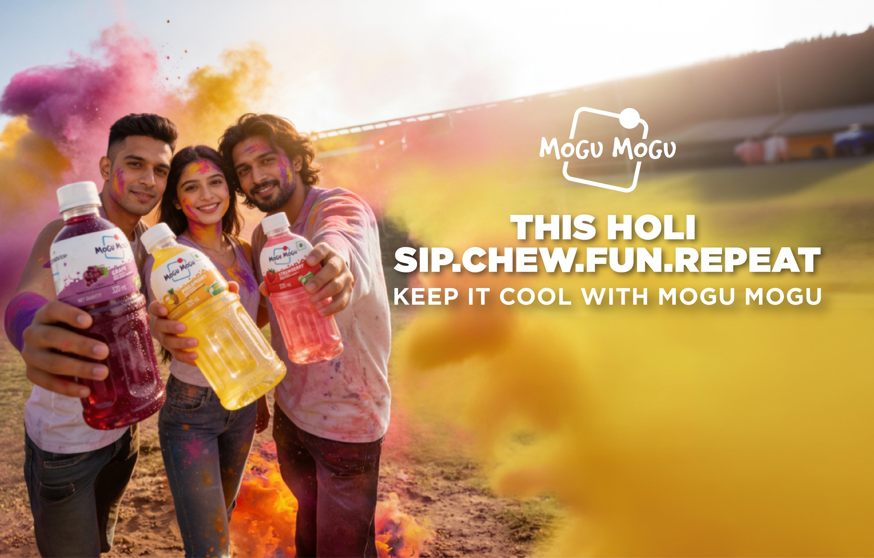 Sip the Colours: Why Mogu Mogu Is the Ultimate Holi Party Drink