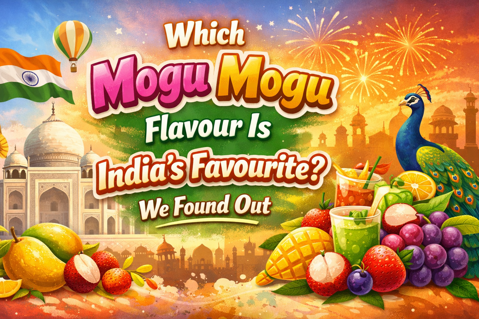 Which Mogu Mogu Flavour Is India’s Favourite? We Found Out