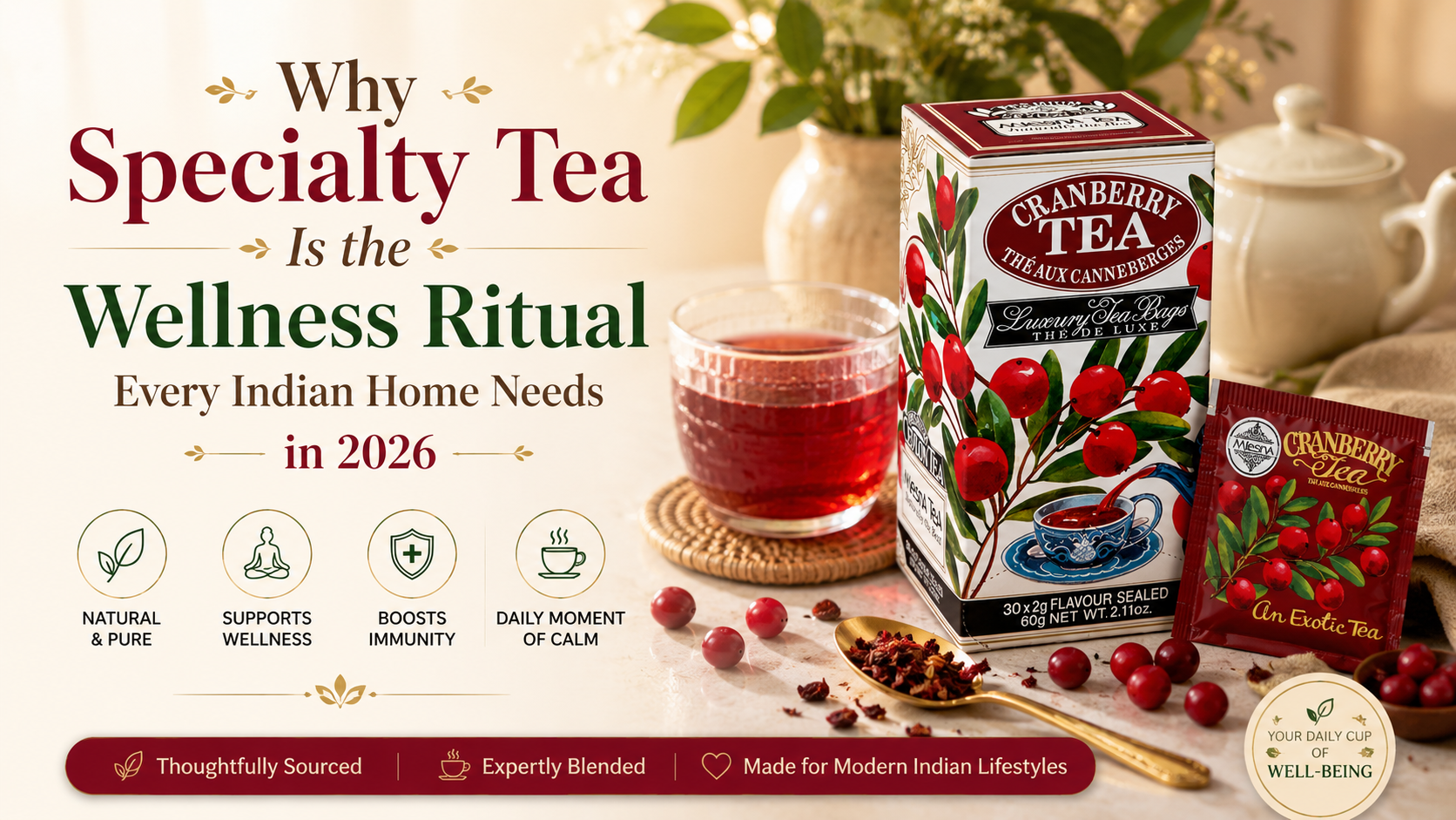 Why Specialty Tea Is the Wellness Ritual Every Indian Home Needs in 2026