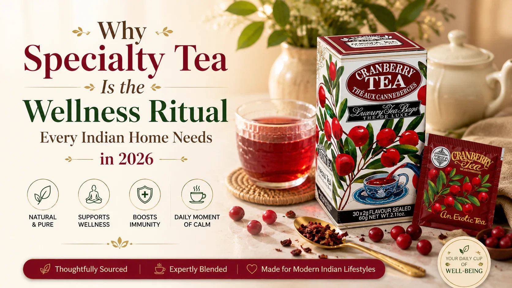 Why Specialty Tea Is the Wellness Ritual Every Indian Home Needs in 2026
