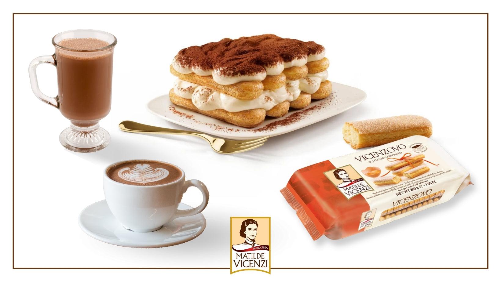 Matilde's Ladyfingers Meet Winter Bliss: Tiramisu Magic Paired with the Coziness of Hot Chocolate and Coffee! - Sunbeam Merchantile Ventures 