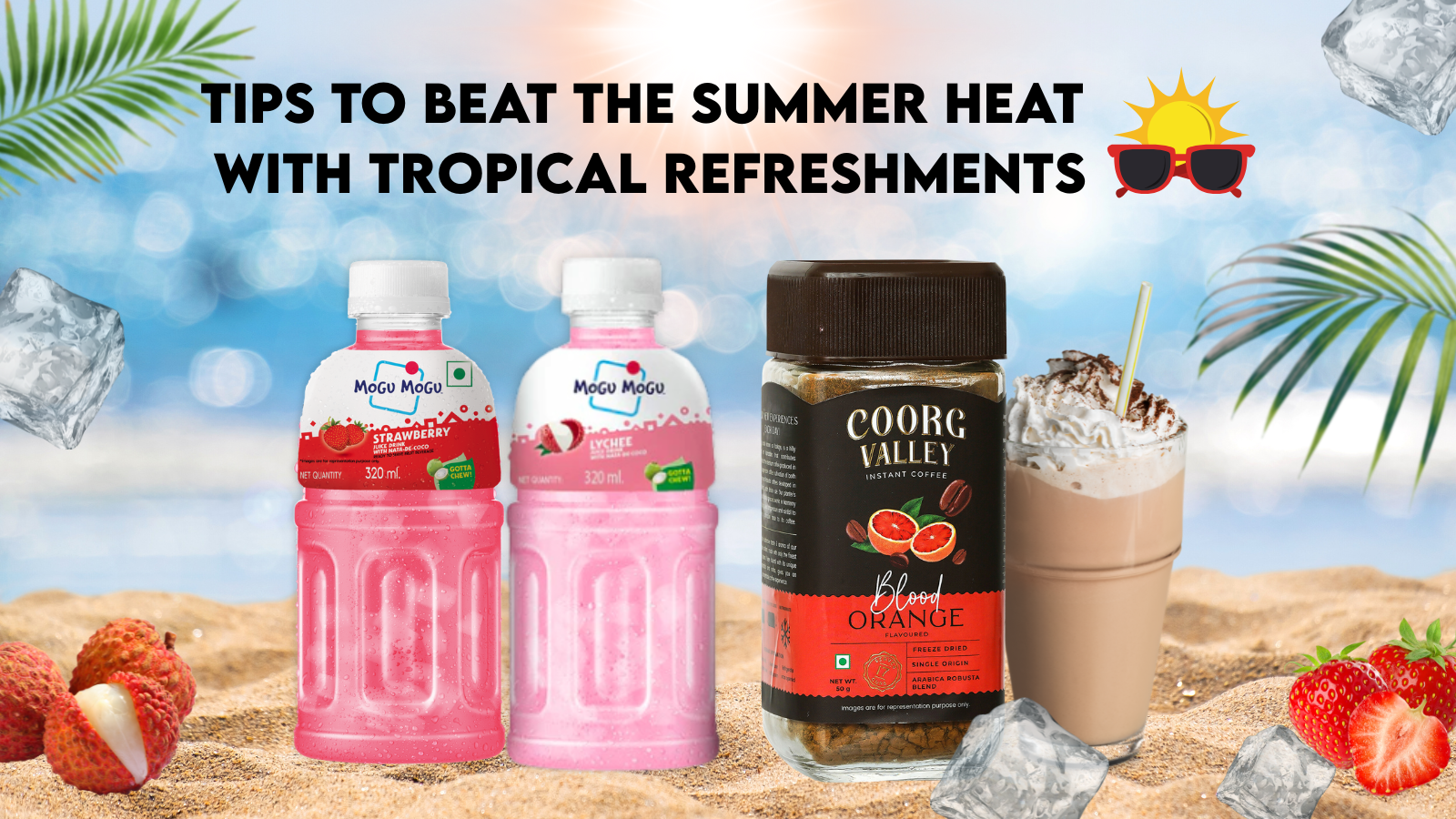Tips to Beat the Summer Heat with Tropical Refreshments